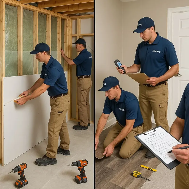 Repairs and Reconstruction process in Keystone, FL